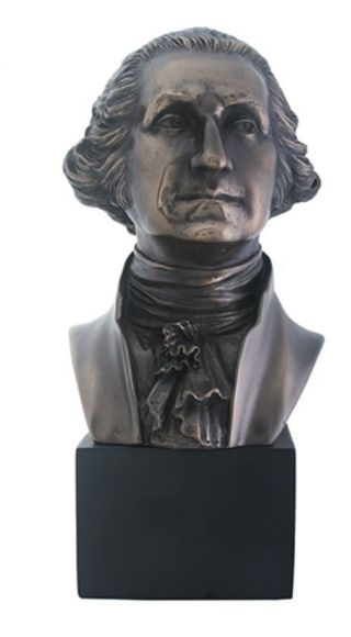 President George Washington Bust Statue Sculpture Figurine