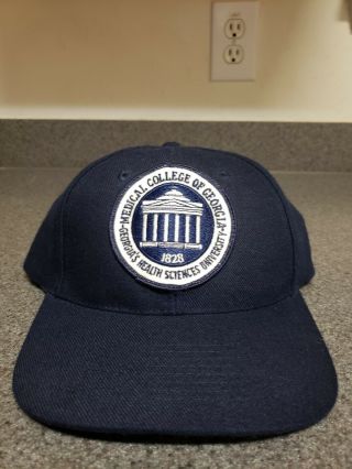 Medical College of Georgia Health Sciences University Hat Cap Blue 1828 2