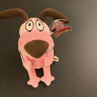 Courage The Cowardly Dog Pink Plush 12 Inch Cartoon Network