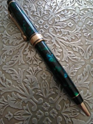 Aurora Optima Auroloide - Green Ballpoint Pen
