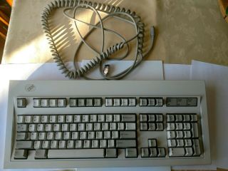 Vintage Ibm Model M Keyboard 1992 Ps/2 Detachable Cord Usa