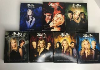 Buffy The Vampire Slayer Season 1 - 7 Dvd Complete Dvd Set