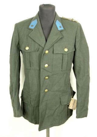 Post Ww2 1962 Austria Police Obsolete Field Tunic Jacket With Name