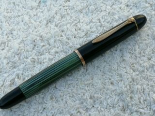Pelikan 140 Gunter Wagner Fountain Pen - 14k Flex Ef Gold Nib - 1960s