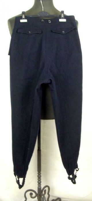 WW2 WWII ITALY NAVY REGIA MARINA OFFICER BLUE TROUSERS 2 2
