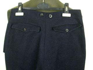 WW2 WWII ITALY NAVY REGIA MARINA OFFICER BLUE TROUSERS 2 3