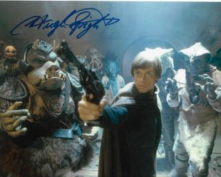 Star Wars Hugh Spight Gamorrean Guard Autograph Signed 10 X 8 Photo