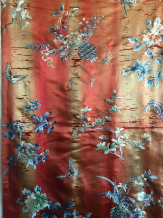 19th C.  Chinese Silk Embroidery (2691) 3