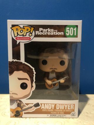 Funko Pop Television Parks And Recreation 501 Andy Dwyer