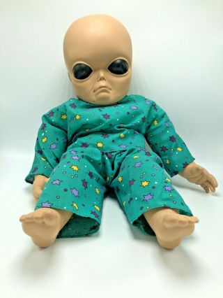Blix Alien Baby Don Post Studios Doll 1998 Doll In Pjs Creepy Or Cute You Pick