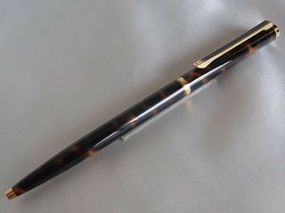 Dunhill Ball Point Pen Brown Marble Gt