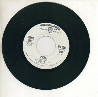Gerald Sims 45 Rpm Promo Record You 