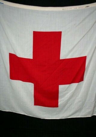 B.  F.  Bonn Red Cross Flag 150cm X 150cm,  4.  5 