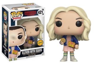 Funko Pop Television: Stranger Things - Eleven With Eggos 421 Vinyl (chase)