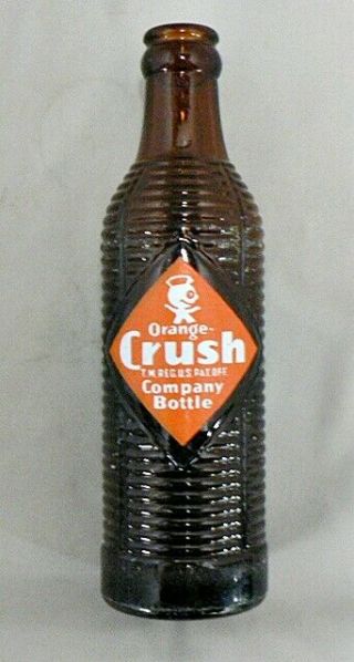 Vintage Orange Crush Pop Bottle 7 Oz Size