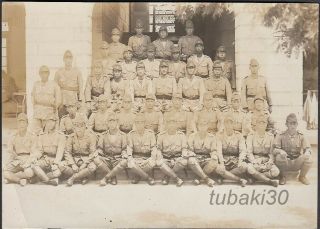 C39 Imperial Japanese Navy Photo Naval Landing Force Soldiers In China