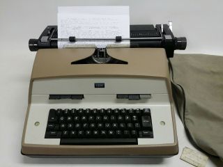 Vintage 1972 Ibm Model 12 Electric Typewriter (model D S/n 15 - 6686086)