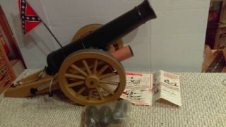 1961 Remco Johnny Reb Cannon 100 Complete All Balls Plunger Flag Inst Box 3