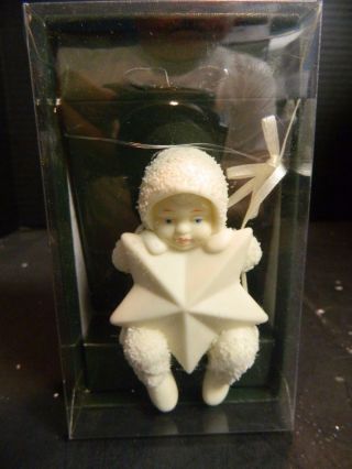 Snowbabies Collectible Figurines Ornament " Swinging On A Star "