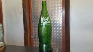 Vintage Leed Lemonade 26oz Product Of Coca Cola Crown Seal Bottle