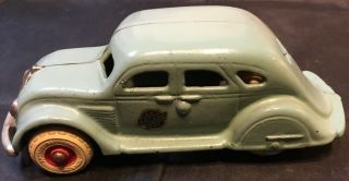 1930s Arcade Cast Iron Desoto Car In Vintage Cond.  Balloon Tires A,