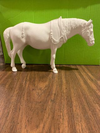 Unpainted Breyer Model Horse Body,  Primed And Ready For Paint