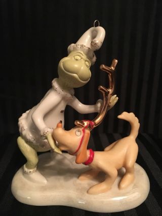 Lenox Dr Seuss Grinch Christmas Ornament All I Need Is A Reindeer