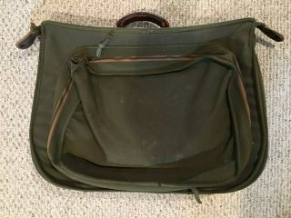 Vintage WW2 Army Air Forces B - 4 Canvas Luggage Garment Bag Suit Case 2