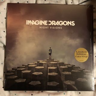 Imagine Dragons Night Visions Limited Edition Color Vinyl Lavender Purple 1/2000
