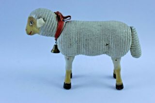 Vintage Schoenhut Sheep Lamb W/ Painted Eyes From Owner