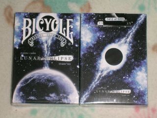 1 Deck Bicycle Lunar Eclipse Playing Cards Limited Edition Cardistry - S103049227
