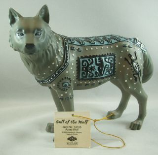 Westland Giftware Aztec Wolf 14105 " Call Of The Wolf " 2004 Figurine With Tag