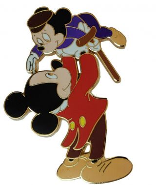 Disney A Christmas Carol Mickey Mouse - Bob Cratchit With Tiny Tim Pin Le 100