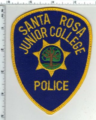 Santa Rosa Junior College Police (california) Uniform Take - Off Shoulder Patch