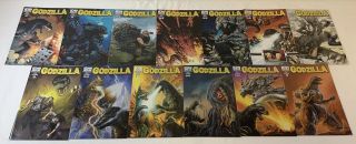 Idw Comics Godzilla 1 2 3 4 5 6 7 8 9 10 11 12 13 Full Set
