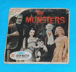 Vintage The Munsters View - Master Reels Packet With Booklet
