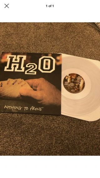 H20 Records X3 Vinyl Thicker Than Water Nothing To Prove Sef Titled