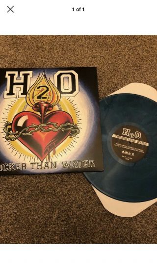 H20 Records X3 Vinyl Thicker Than Water Nothing To Prove Sef Titled 3