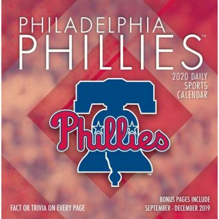 Turner Licensing,  2020 Calendars Philadelphia Phillies Desk Calendar With