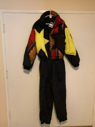 Vintage 80’s/90’s Head Sportswear One Piece Snow Ski Suit Nos Down