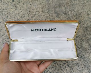 Vintage Mont Blanc Box Case For Fountain Pen And Rollerball