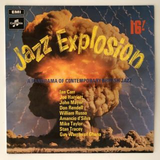 Jazz Explosion Ian Carr Don Rendell Mike Taylor Og Nm Uk Lp 1969 Emi Modal Jazz