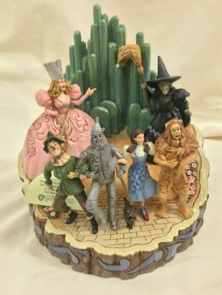 Jim Shore Wizard of OZ 680th Anniversary Carved By Heart Figurine 6005078 BROKEN 3