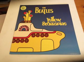 The Beatles Yellow Submarine Songtrack (1999) Yellow Vinyl Lp