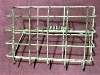 Medal Wire Milk 6 Pack Quart Bottle Carrier With Handle 3
