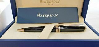Waterman Exception Slim Black St Ballpoint Pen
