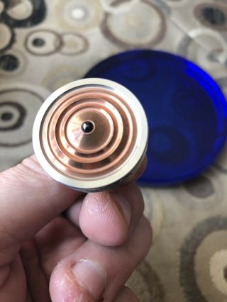 Billetspin K2 SS/CU/CU Precision Spinning Top Copper 2