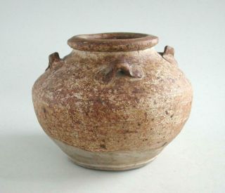 Large Chinese Song / Yuan Dynasty Quanzhou Stoneware Jar (12th - 14th Century)