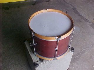 Vintage Ludwig 14 12 " By 11 3/4 " Wood Snare Drum