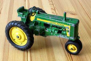 (5) JOHN DEERE DIECAST MODEL TOY 1:16 TRACTOR AND IMPLEMENTS 7058 3